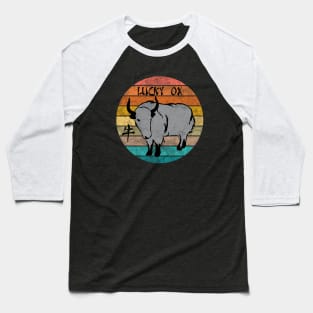 Chinese New Year – Year of the Ox Baseball T-Shirt